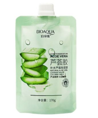 Moisturizing gel-mask for face “BIOAQUA” with Aloe vera extract.(45817)